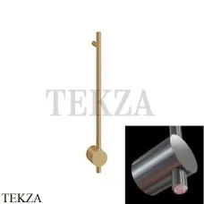 BRONER BRUNO H Электрический полотенцесушитель 60 с кнопкой, BR.007.060.0000.SS.MSH, шампань сатин шелк