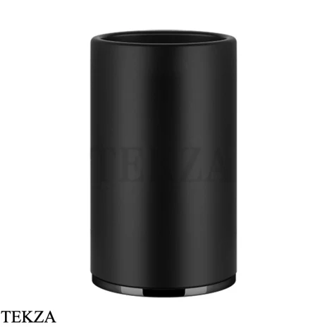 Gessi INCISO accessories Стакан настольный, композит черный 58532-706, Black Metal PVD