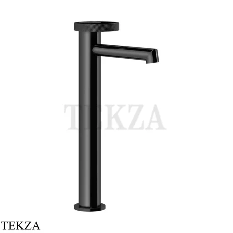 Gessi ANELLO Смеситель для раковины высокий, без донного клапана 63304-706, Black Metal PVD