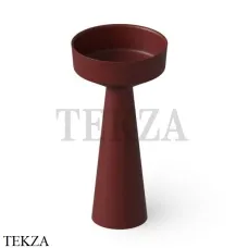 Dea Design Pedestal Basin Раковина напольная Solid Surface DD2018 425 17, Red Wine №17