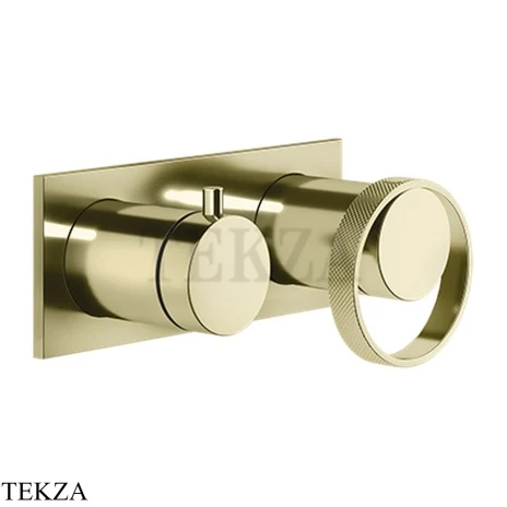 Gessi ANELLO Смеситель для душа с переключателем 2 потока 63379-710, Brass PVD