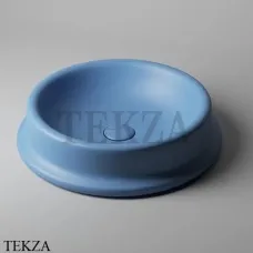 Sitega SAYMA 470 Раковина накладная круглая, с донным клапаном SAYMA 470 - Pure