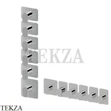 Newform HAKA Смеситель для душа, 5 потоков, внешняя часть 69873E.21.018, хром глянец