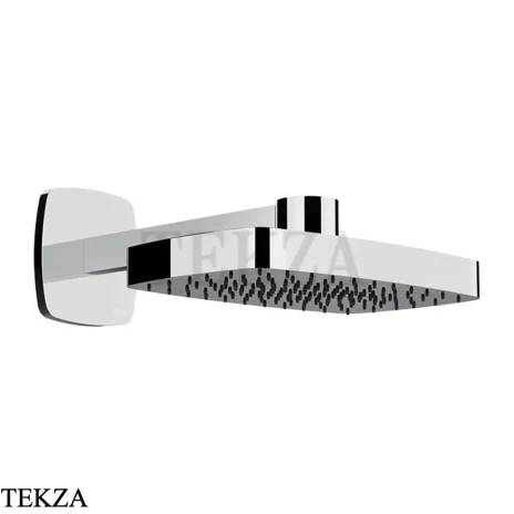 Gessi Jacqueline Верхняя регулируемая лейка с кронштейном 77149-031, хром глянец