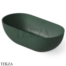 Dea Design Shadow Ванна отдельностоящая овальная 178x88 Solid Surface DD8619 1780 11, Dark Green №11