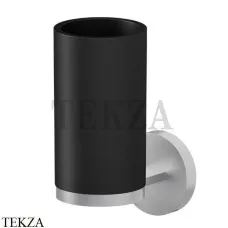 Newform X-Steel 316 Станкан настенный с держателем, композит 73206X.50.050, INOX Stainless steel