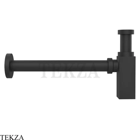 Gessi TOTAL LOOK Сифон для раковины бутылочный 01410-299, черный матовый