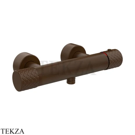 Gessi Habito INTRECCIO Смеситель термостатический для душа 70133-845, Dark Bronze