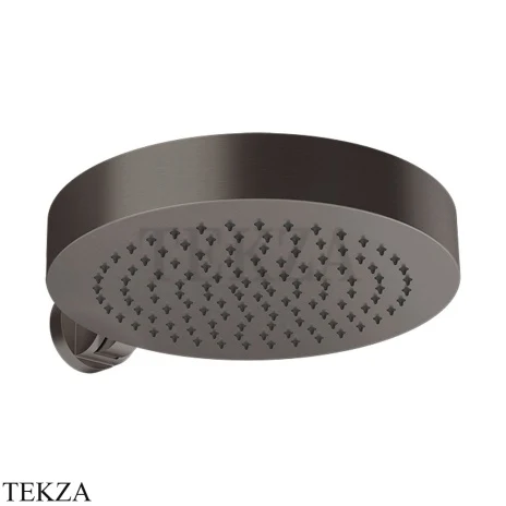 Gessi Origini NATURE Верхний душ на колонну, поворотный 66152-707, Black Metal Brushed PVD