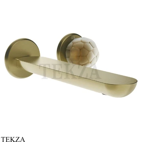 Gessi Perle Смеситель для раковины, внешняя часть 74488-727, шампань Brushed