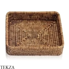 Decor Walther BASKET Лоток универсальный для ванных принадлежностей 0931992, ротанг темный Decor Walther BASKET Лоток универсальный для ванных принадлежностей 0931992, ротанг темный