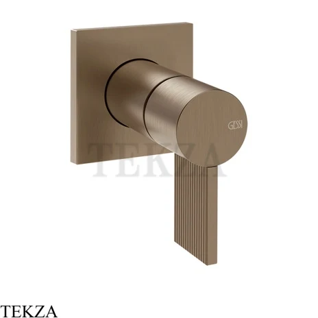 Gessi Inverso RIGATO Смеситель рычаг управления, внешняя часть 73509-761, Coffee Bronze Brushed PVD