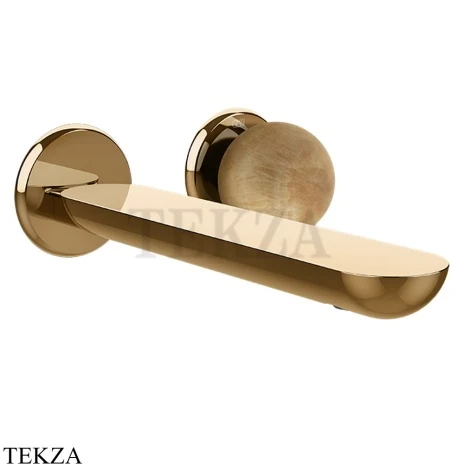 Gessi Perle Смеситель для раковины, внешняя часть 74388-735, бронза глянец