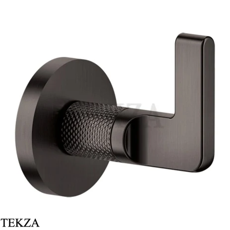 Gessi INCISO WELLNESS Запорный вентиль, внешняя часть 58263-707, Black Metal Brushed PVD