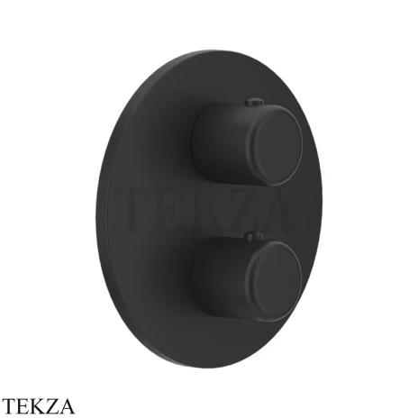 Gessi Goccia Термостат для душа на 2 выхода, внешняя часть 33844-299, Matte Black