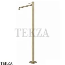 Newform X-Steel 316 Смеситель для раковины напольный, внешняя часть 69618EX.59.098, PVD Brushed pale gold