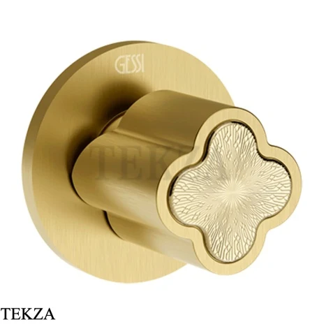 Gessi Ludovica Смеситель-рычаг управления, внешняя часть 76209-716, золото Brushed
