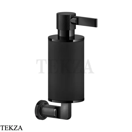 Gessi INCISO accessories Дозатор для жидкого мыла или лосьона, черный 58514-706, Black Metal