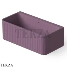 Dea Design Stripes Ванна отдельностоящая пристенная 160x80 Solid Surface DD8805 1600 8, Lavender №8