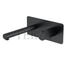 Boheme Stick Смеситель для раковины из стены, комплект Stick 125-BB.3 Black LINEA