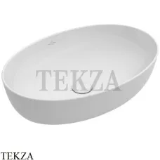 Villeroy & Boch ARTIS Раковина накладная, без перелива 41986101, белый глянец