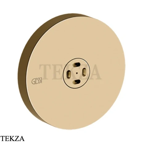 Gessi INCISO SHOWER Боковая форсунка с распылителем 32977-735, Warm Bronze PVD