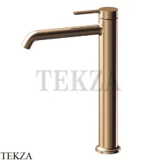 FIMA Carlo Frattini SNAP Смеситель для раковины высокий, без гарнитура F3111/HZL.1, Amber Bronza