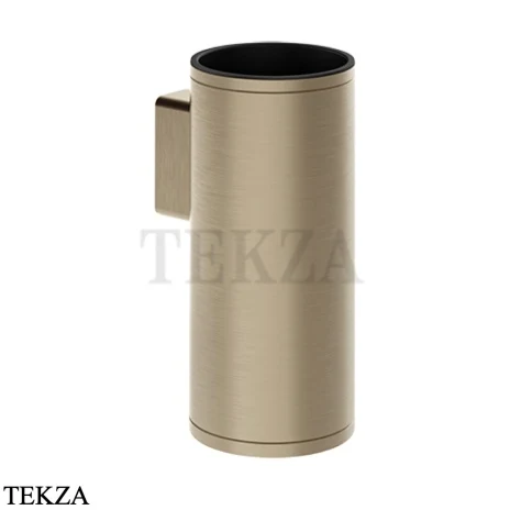 Gessi Pelle Tresse Стакан настенный с держателем 78507-149, Finox Brushed Nickel