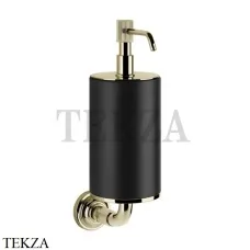 Gessi VENTI20 Дозатор для жидкого мыла настенный черный 65414-710, Brass PVD