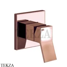 Gessi RETTANGOLO K Смеситель для душа, внешняя часть 53109-030, Copper глянец