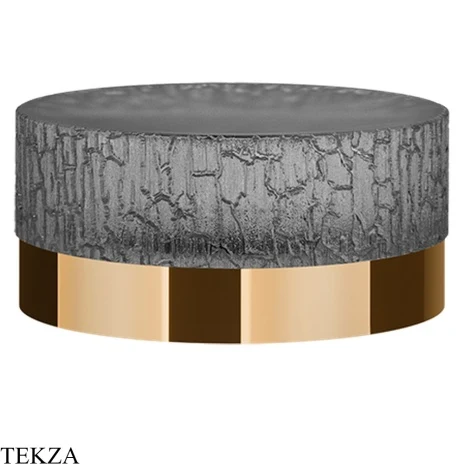 Gessi Incastri Мыльница настольная, Light smoke 75425-735, бронза глянец