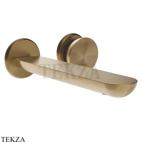 Gessi Perle Смеситель для раковины, внешняя часть 74988-726, бронза Brushed