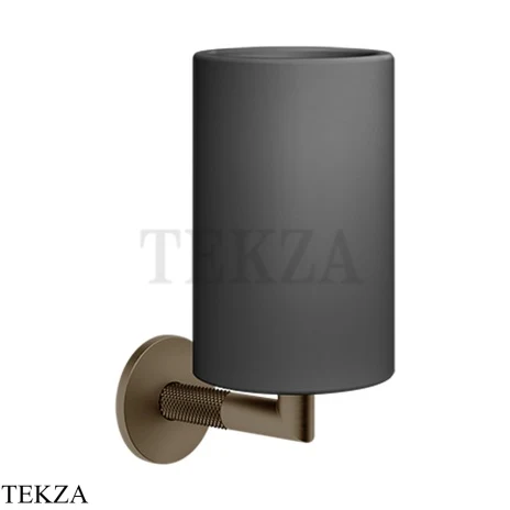 Gessi ANELLO Стакан настенный, композит черный 63708-761, Coffee Bronze Br. PVD