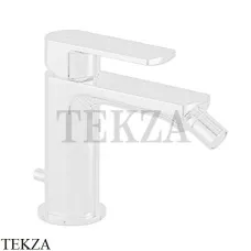 Newform HAKA Смеситель для биде, с донным клапаном 72025.01.014, белый матовый