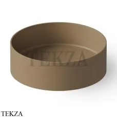 Dea Design Washbasins Раковина настольная D42 см Solid Surface DD9061 420 2, Light Camel №2