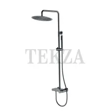 Boheme Stick Стойка-колонна для душа с изливом каскад Stick 128-SGM.3 Shine Gun Metal LINEA