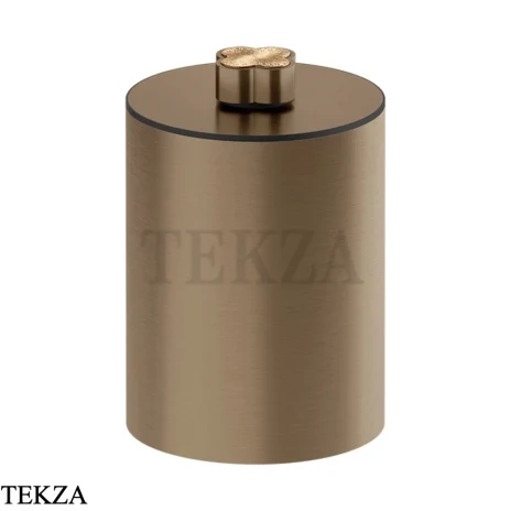 Gessi Ludovica Ведёрко, корзина для мусора с крышкой 76590-761, бронза Coffee