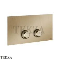 Gessi VENTI20 Клавиша смыва для инсталляции Viega Prevista 54661-726, Warm Bronze Br