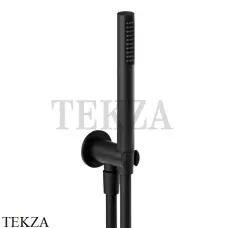 Fantini Душевой набор, ручная лейка FIT 86138093, черный матовый