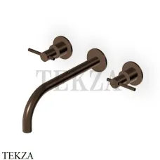 Zucchetti Helm Смеситель для раковины, внешняя часть ZHL761.XP21, brushed chocolate PVD