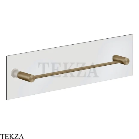 Gessi 316 ACCESSORIES Полотенцедержатель для крепления на стекло, 45 см 54923-791, Deep Bronze Brushed PVD