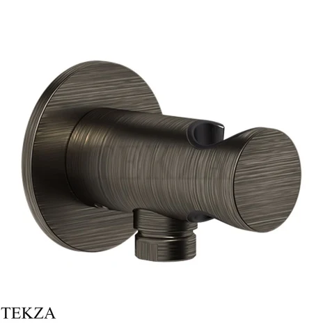 Gessi Ingranaggio-Anello Вывод воды с держателем 63461-187, Aged Bronze