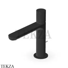 Zucchetti Todd Смеситель для раковины 150, с донным клапаном ZTD699.N1, черный goffrato