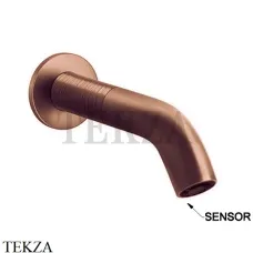 Gessi 316 TRAME Электронный настенный смеситель внешняя часть 54315-708, Copper Brushed