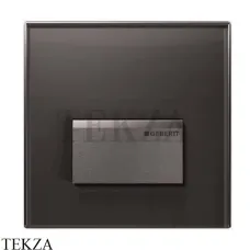 Geberit Sigma50 Клавиша смыва для писсуара, стекло 116.016.SD.5, цвет дымчатый