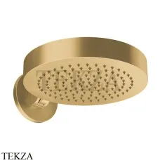Gessi Origini ACCENT Верхний душ настенный, поворотный 66150-727, Brushed Brass Gessi Origini ACCENT Верхний душ настенный, поворотный 66150-727, Brushed Brass