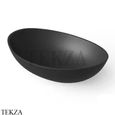 Dea Design Washbasins Раковина настольная овальная Solid Surface DD9039 550 16, Black №16