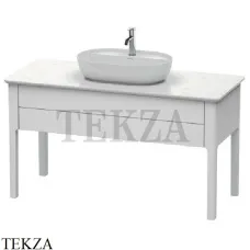 Duravit LUV Тумба напольная под раковину LU956103636, 1 выдвижной ящик, белый матовый