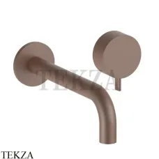 Fantini AF/21 Смеситель для раковины, прогрессивный, внешняя часть 27P9A713B, Matt Copper