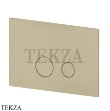 Newform Клавиша смыва для инсталляции TECE, 887.59.098, PVD Brushed pale gold Newform Клавиша смыва для инсталляции TECE, 887.59.098, PVD Brushed pale gold